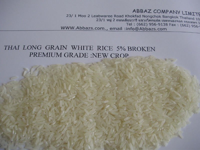 Thai White Rice 5%Broken