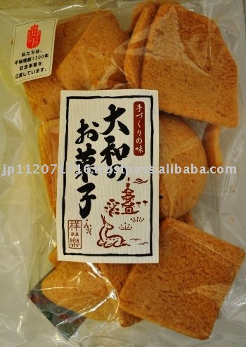 Japanese traditional rice cracker"Sato-age"