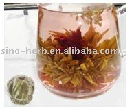 Lily fairy blooming tea