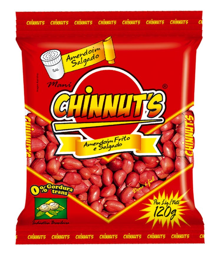 fried peanuts and salted