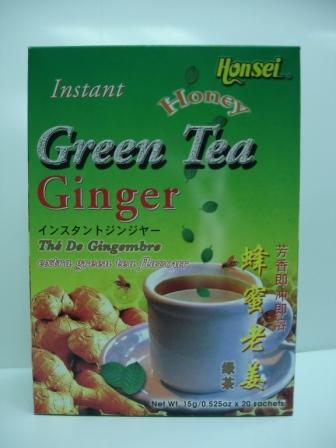 Honsei Honey Ginger green tea