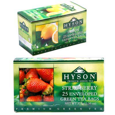  Green   Flavored   Tea 