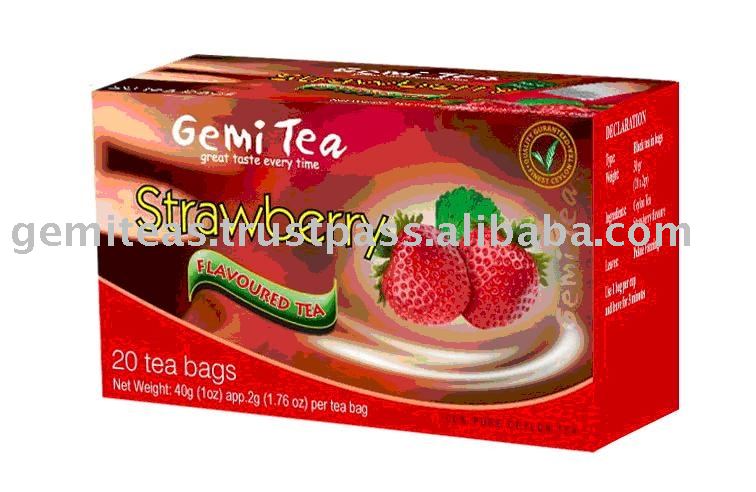 Pure  Ceylon   Tea  with  Red  Berries  flavor