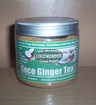  COCONUT  GINGER TEA - Made of  Coconut  Sugar   Ginger  Extract , Chemical Free, Organic