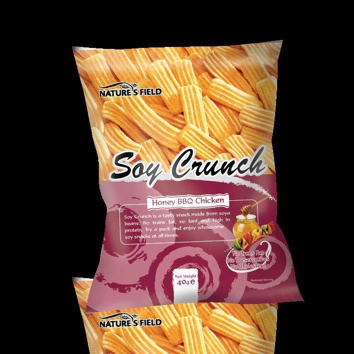Honey BBQ Chicken Soy Crunch