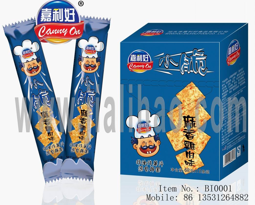 potato flour biscuits not-fried snacks for kids of variational flavours