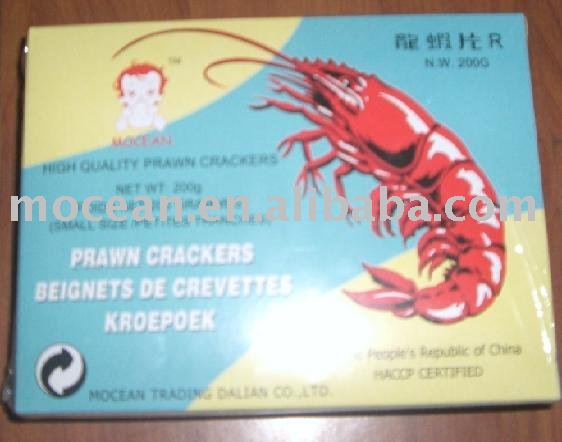 Red Prawn Crackers (Shrimp Chips) - Item No. Mf3