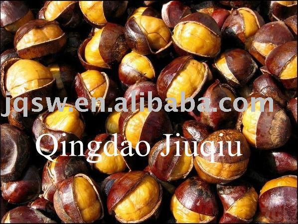chinese canned raw chestnuts