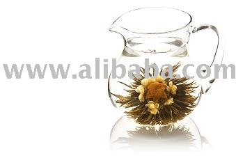 "Shield of David" blooming tea