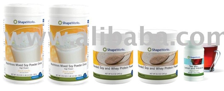 Advance Package-Formula 1 Nutritious Mixed  Soy   Powder , Tea Mix and 	Formula 3 Blended  Soy    Whey