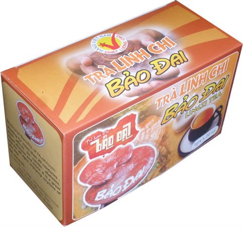 Lingzhi tea bag