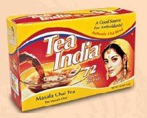 Tea India - 72 Count Masala Tea Bag