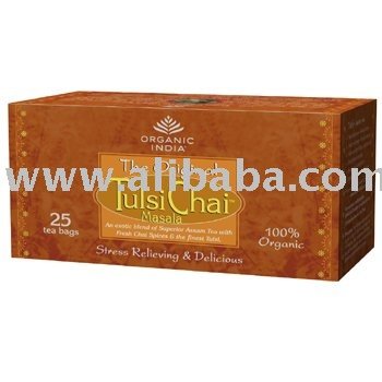 Tulsi Chai Masala Tea  25 Tea Bags Box