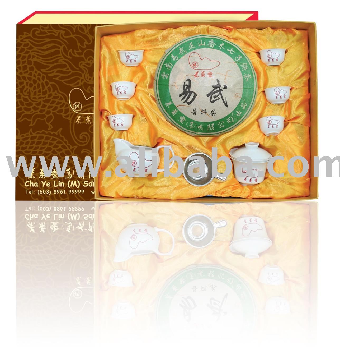 Pu Erh Tea Gift Set (Green Label)
