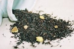 Black Tea - Orange Spiced  Flavor ed Organically Grown India Black Tea