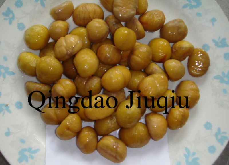 frozen, peeled and roasted  chestnuts