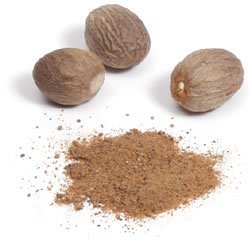 Nutmeg powder