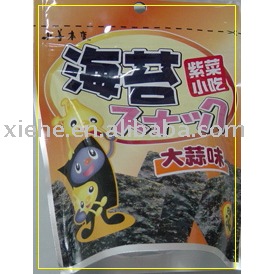 Seaweed(snack,garlic flavor)