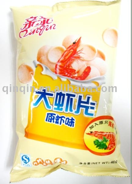  prawn   chips  snack(snack, chip)