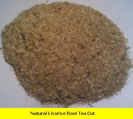 Natural Licorice  Root   Tea  Cut