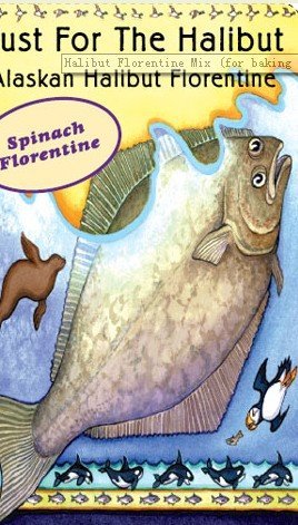 fish seasoning:Halibut Florentine Mix (for baking Halibut)