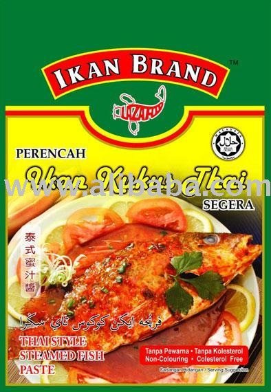 Thai Style Steamed Fish Paste