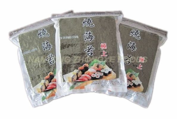 4.9OZ 50sheets roasted laver seaweed products
