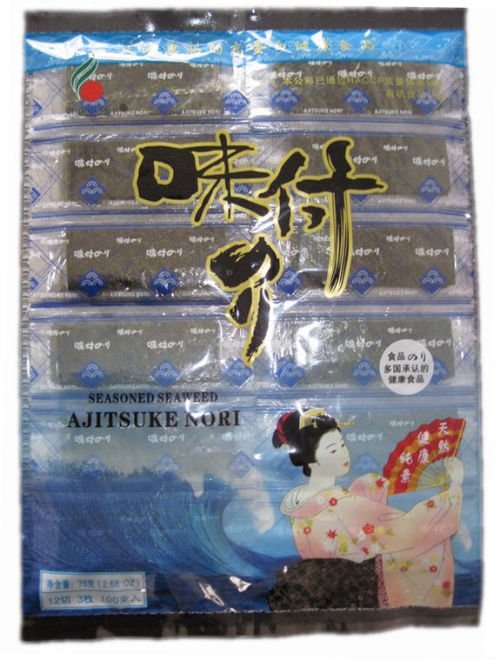 2.68oz Low Fat  Roasted   Seasoned   Seaweed 