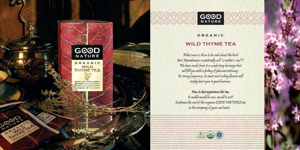 Organic Tea Good Nature -  Wild   Thyme 