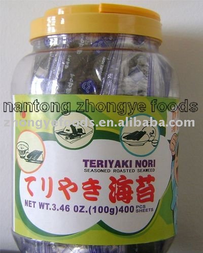 3.46OZ bottled seasoned roasted seaweed snack