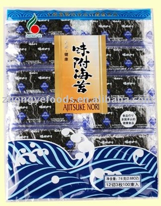 seasoned seaweed laver