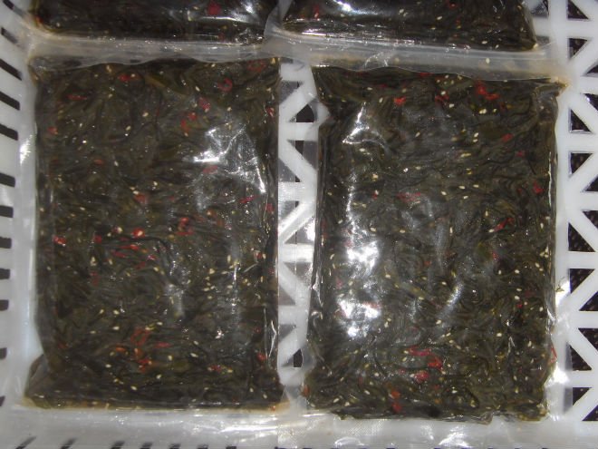 sauce seaweed strip