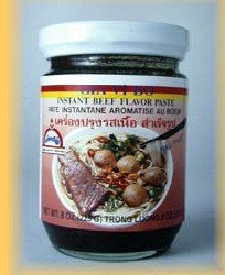 Instant beef flavor paste