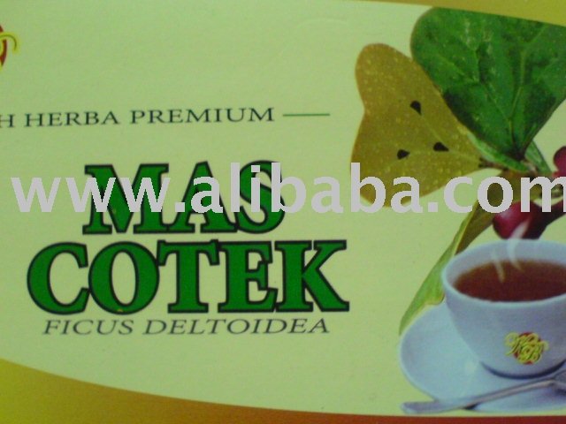 Kristal Mas Cotek Herbal Tea