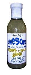 SWEET & SOUR GARLIC SALAD DRESSING