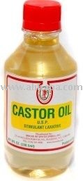 crude castor oil in great quantities