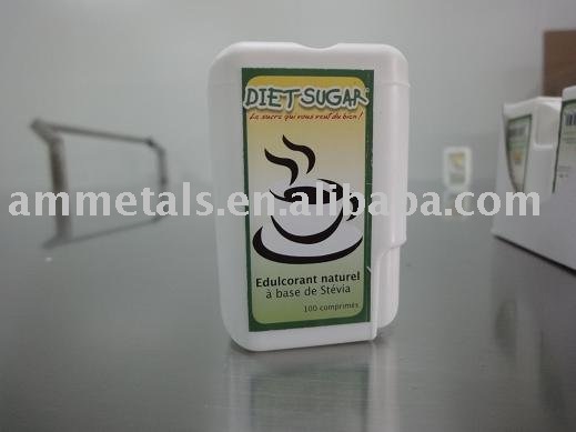 Stevia tablets in dispensers
