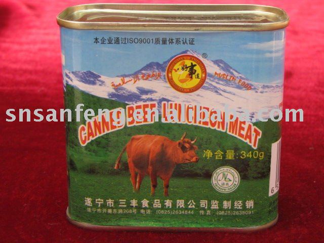 beef  luncheon meat