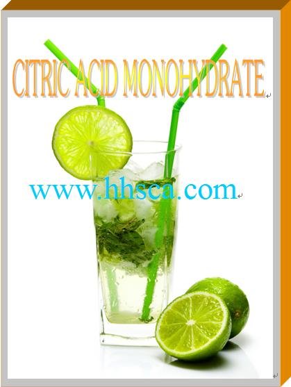 citric acid monohydrate BP98, Food grade