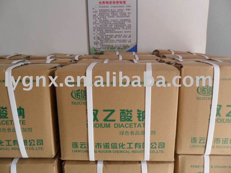 natural food preservative agent sodium diacetate FCC IV