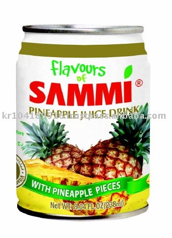 Flavous of Sammi 238ml Pineapple Juice Drink w / Pineapple Pieces