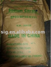 High Purity Stocked Sodium Citrate