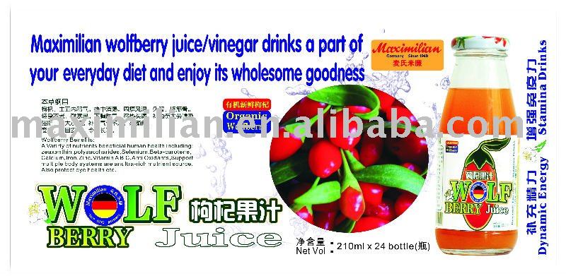 "Maximilian" Wolfberry Juice
