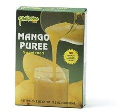 Philippine Brand Sweetened  Mango  Puree 35.2 oz.