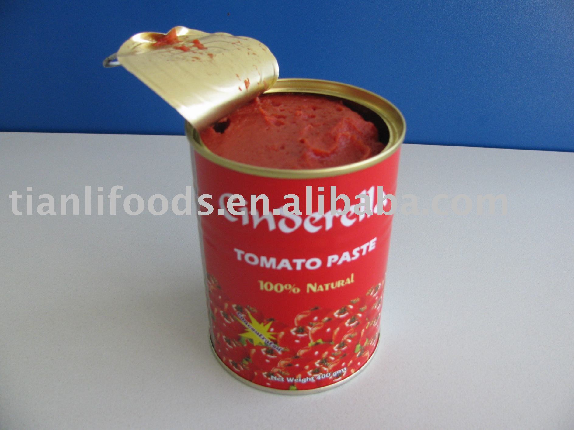 canned tomato sauce paste