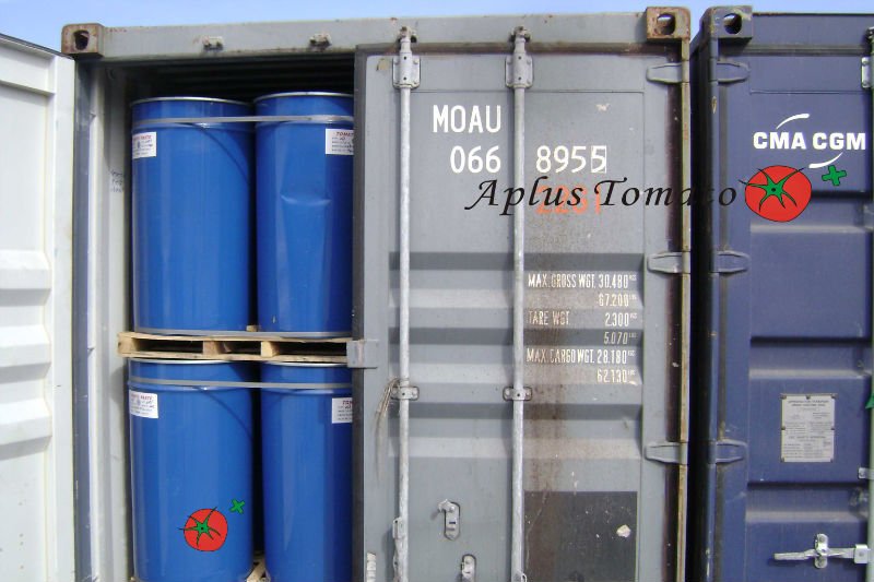 tomato paste, Drum, 2010 crop, Aseptic tomato paste/puree 2830% CB/HB, Steel drum, 220L, 245KG, Bulk
