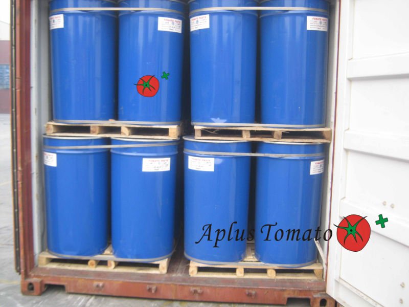 Drum, 2010 crop, Aseptic  tomato  paste/ puree  2830% CB/HB, Steel drum, 220L, 245KG,  Bulk   tomato   puree 