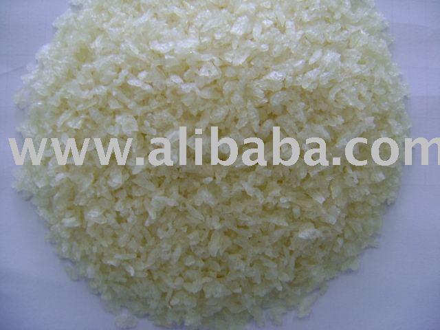 Dehydrated white rice
