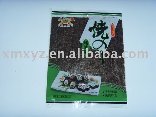 5.6 grams two  Sushi Seaweed