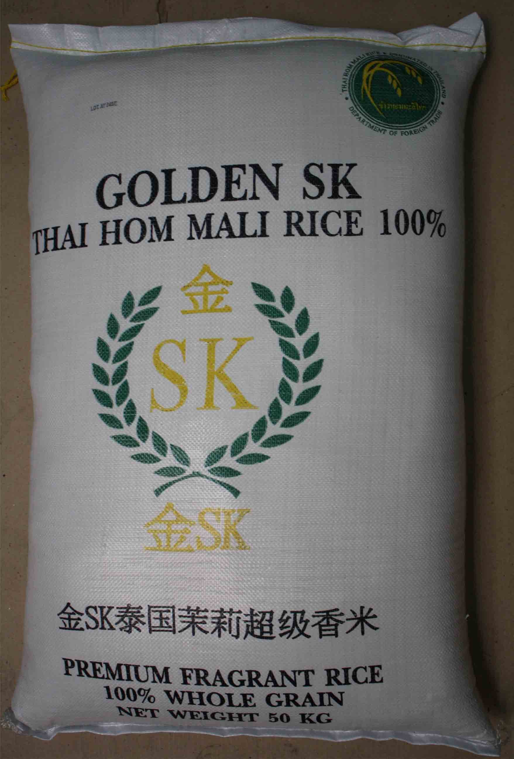 Golden SK Thai Hom Mali Rice
